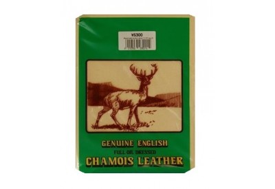 Chamois Leather - Genuine English Full Oil Dressed (2ft sq)